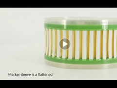 درجة حرارة عالية، حرارة قابلة للتقلص أكمام الهوية تقلص نسبة 2:1