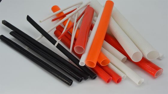 مقاومة للتآكل 1mm 40mm أنابيب من ألياف الزجاج مع مقاومة درجات الحرارة العالية