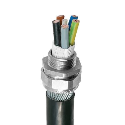 M10X1.5 ((3-6.5) عازلة النيكل غدة كابل النحاس IP68