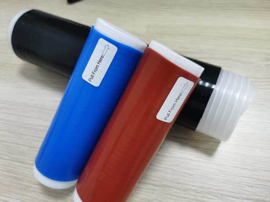 أنبوب التقلص البارد من المطاط السيليكوني 55 ملم لعزل الكابلات الكهربائية